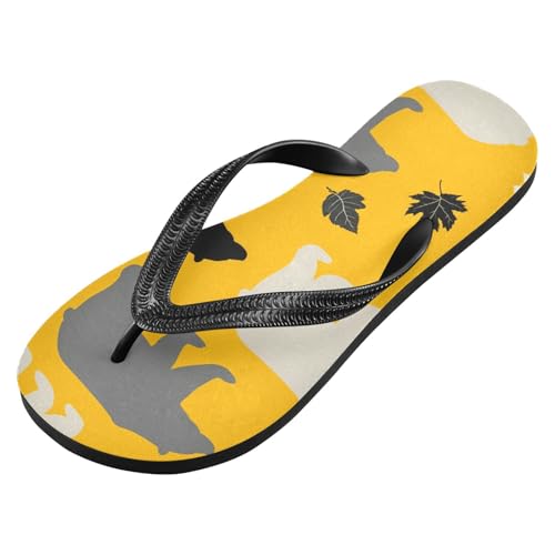 Women Beach Summer Casual Flip Flop Bear OrangeQuick Dry Sandals Slipper for Men A2301263