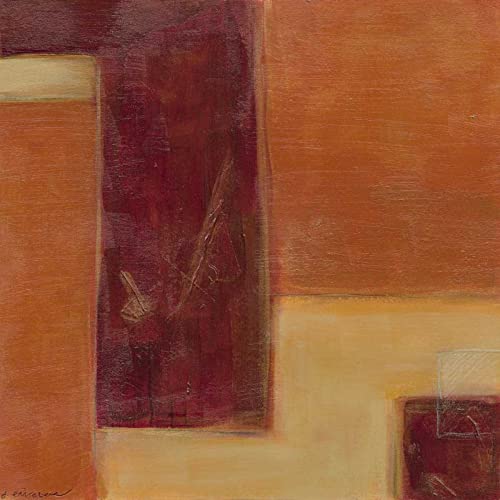 Orange Two-Step I Poster Print - June Erica Vess (24