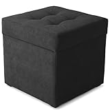 Rangement pratique au quotidien – Sous le couvercle relié au corps, plaids, coussins et magazines se rangent proprement et restent à portée de main. L’ouverture contrôlée rend la manipulation simple et sûre au jour le jour.