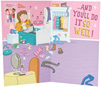 UK Greetings 13th Birthday Card - Birthday Card 13 Year Old Girl - Teenager Birthday Card, pink|yellow|peach|beige