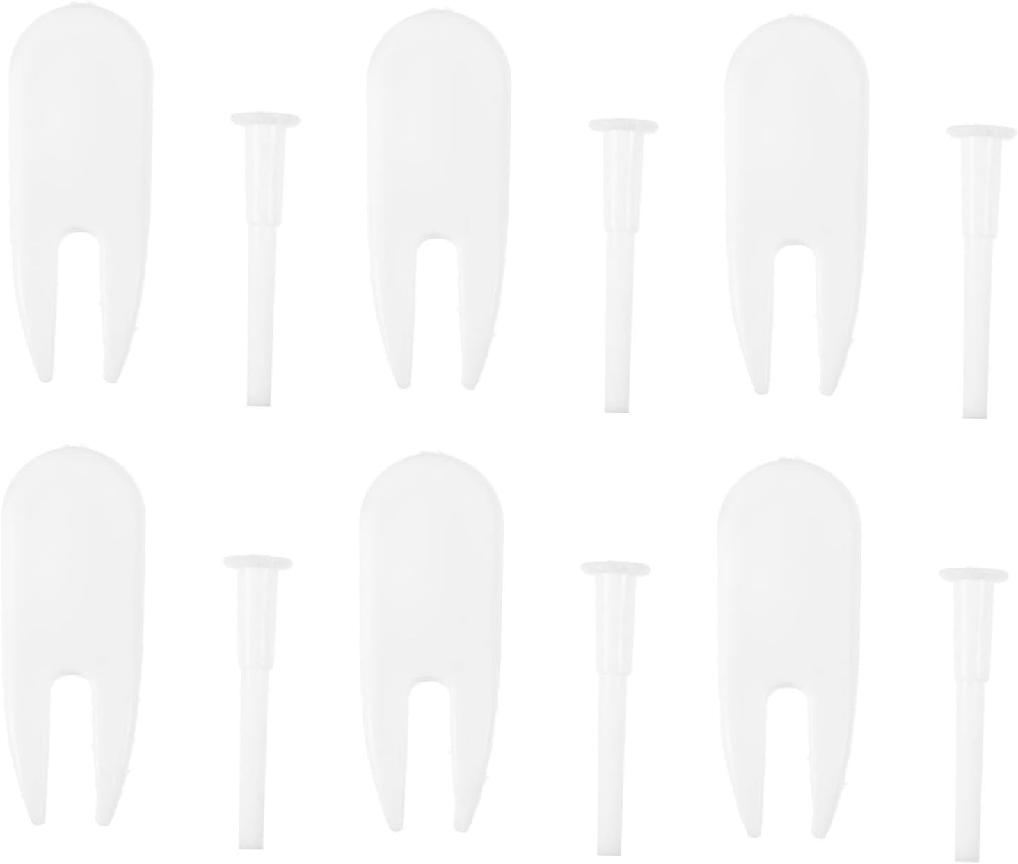 KICHOUSE 6Sets Exercise Ball Plug Replacement Kit Durable Stoppers Removers for Yoga Balls Fitness Balls and Inflatable Equipment Essential Air Blocker Accessories