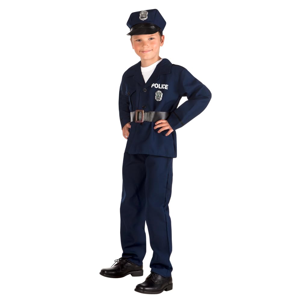 Boland - Kinderkostüm Polizist, Polizei, Retter, Karneval, Fasching, Mottoparty, Verkleidung, Theater