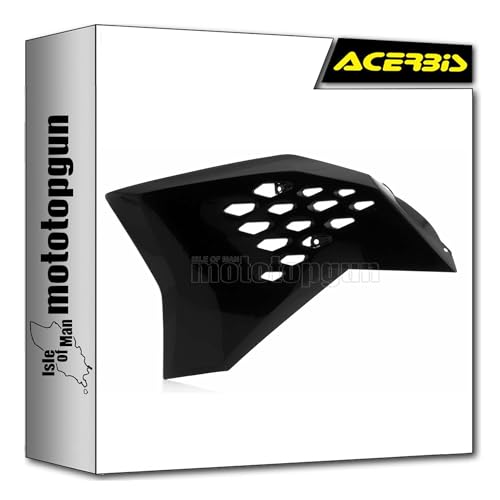 Radiator scoops noir Acerbis ouïes plastique carrosserie écope KTM EXC 200