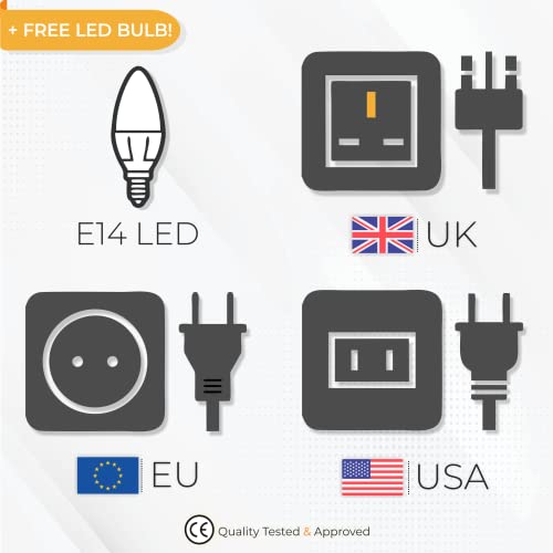 Lampada da tavolo a mosaico turco, splendido stile...