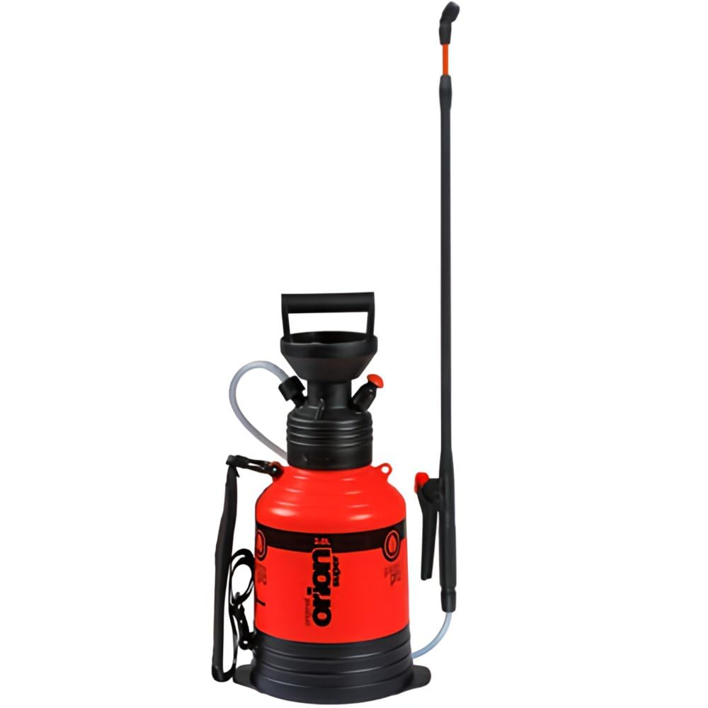 Kwazar Orion Commercial - Pulverizador de bomba con correa, resistente a los químicos, 3 L