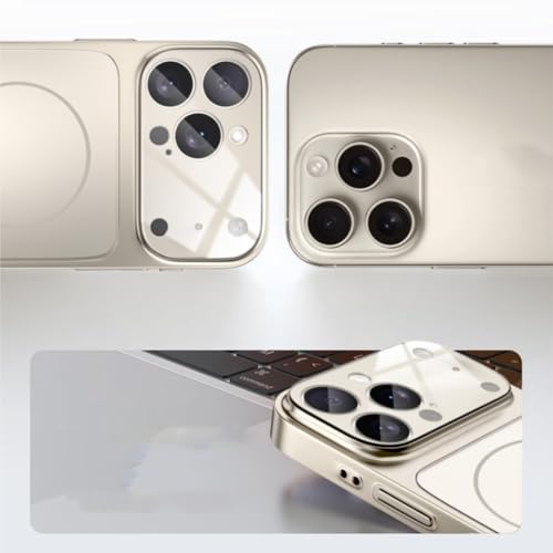 Coque rigide magnétique iPhone 15 protection noire premium induction - 3