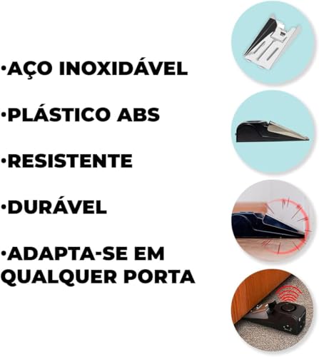 Alarme De Porta Inteligente Trava Sonora Sensor De Segurança, Trava de Porta Sonoro Portátil, Fechad