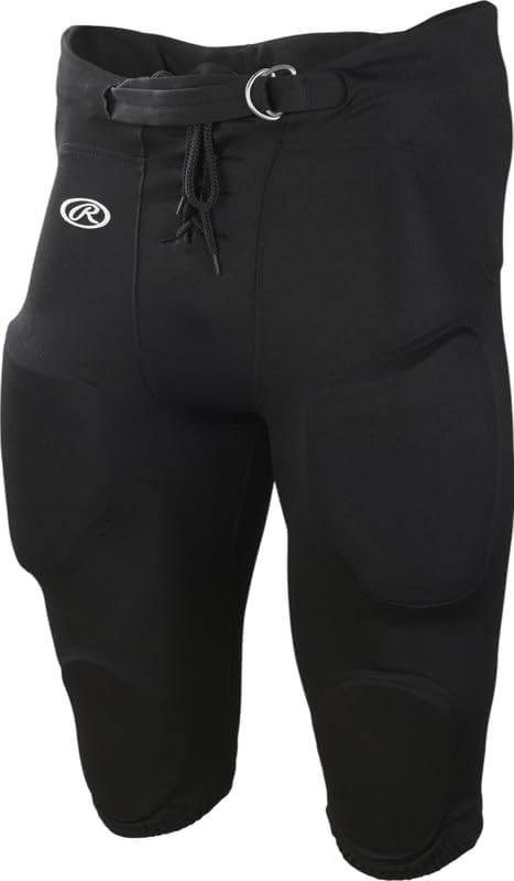 League Outfitters Lightweight Practice Football Pants w/Integrated Pads, Adult & Youth