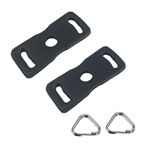 HomyWord Protector Cover Pad + Edelstahl-Ringkappe Trageriemen-Haken für Fujifilm Lecia Nikon Canon Sony Olympus (2) Cover