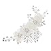 Produktbild Unbekannt Braut Hochzeit Perlen Haarschmuck Haarblume Blüte Blume Schmuck Haarkamm Braut Frisur