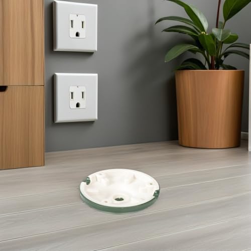 DIKACA ペンダントライトのキャノピープレートカバー セラミック製 安定した取り付け 緑色 家庭用照明アクセサリー リビングルームやホームライティングに最適な天井照明ベースプレート [5]