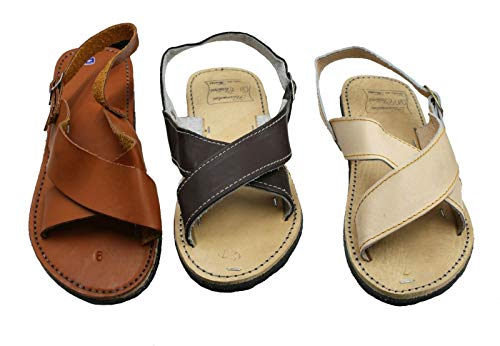Dona Michi MEXICAN Men's Genuine Cowhide Natural Leather Quality Handmade Sandals