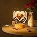 Imagen de Bemaystar Lámpara Personalizada con Foto de Corazón LED para Mamá Originales Regalo Pareja Cumpleaños Navidad Día de la Madre San Valentin