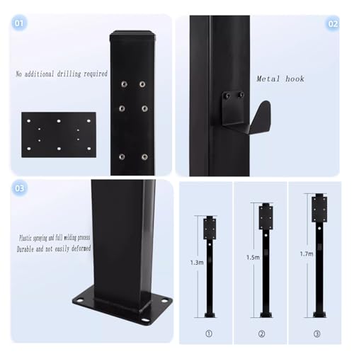 Support de chargeur robuste pour véhicules électriques avec organiseur de câbles antichoc