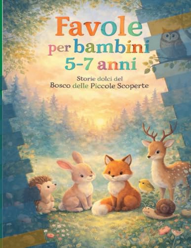 Favole per bambini 5-7 anni: Il bosco delle piccole scoperte