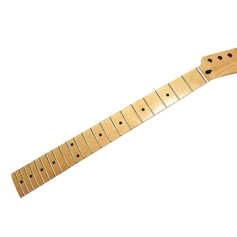 Manche de guitare électrique 21 frettes avec touche brillante vernie