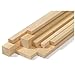 Produktbild Lamellenplatte Fichte 18 mm Länge 1200 mm