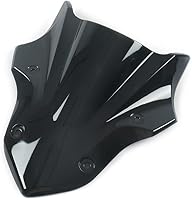Vista 2 de Parabrisas apto para Kawasaki Z900 2017 2018 2019 parabrisas ABS parabrisas deflector de viento - negro