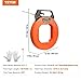 VEVOR Fish Tape, Non-Conductive, Easy-to-Use Cable Puller Tool with Optimized Housing and Handle for Flexible Wire Fishing in Walls and Electrical Conduit, 3/16-inch PET Fish Tape