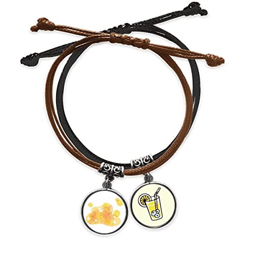 Bracelet fleur de lotus en cuir tressé et corde fait main de haute qualité