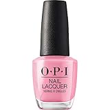 OPI Nail Lacquer Lima Tell You About This Color! | Opaque Soft Pink Crème Chip Resistant Nail Polish | Peru Collection