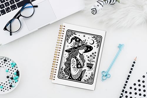 Carnet de journal de tarot à spirales pour structurer vos lectures sans ratures - 2