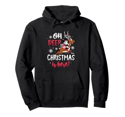 Minnie Oh Deer Christmas Hoodie Disney vêtement hiver pull à capuche