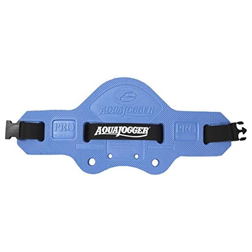 AquaJogger Pro Average Men's Waist Buoyancy Belt, Blue
