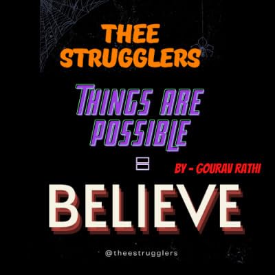 THINGS CAN POSSIBLE=BELIEVE