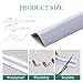 YEFANXI Self Adhesive Wall Corner Protector,16.4FT*1.6IN Inside & Outside Corner Trim,Wall Corner Guard&Edge Protector,Peel and Stick Molding Trim, for Windows, Tables,Furniture,Countertop