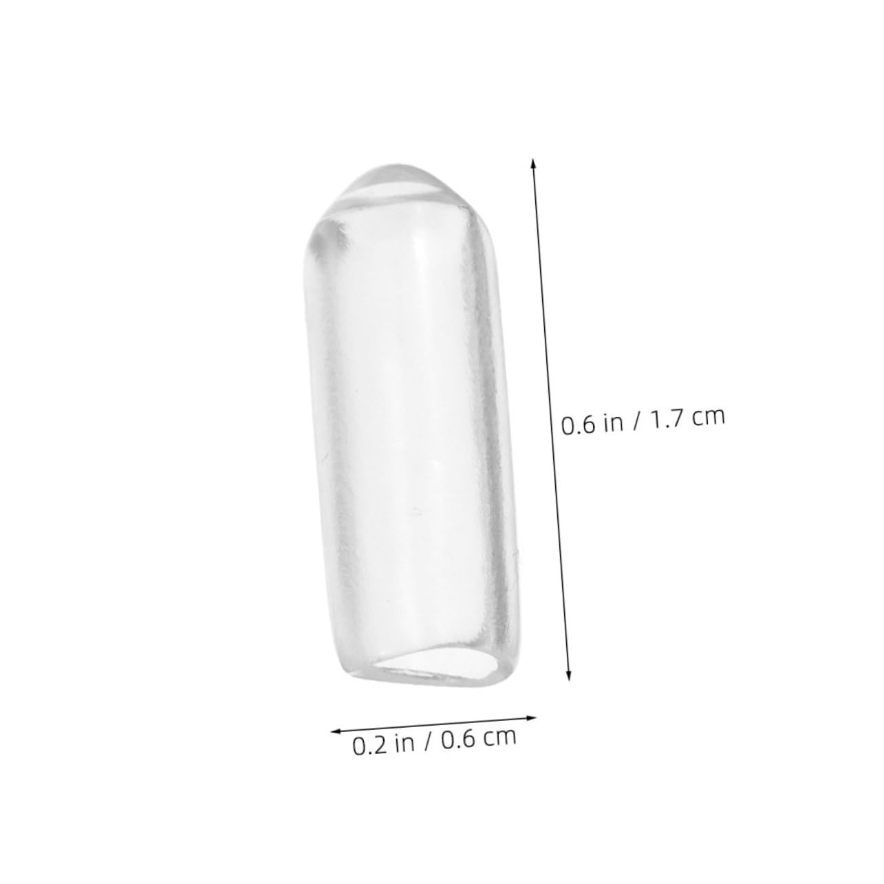 Cabilock Supermarket Storage Rack Hooks 300pcs Pegboard Hooks Cap Protective Rubber Caps Versatile Use