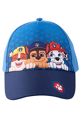 Paw Patrol Kappe für Kinder - Cap Basecap Baseballkappe verstellbar Blau