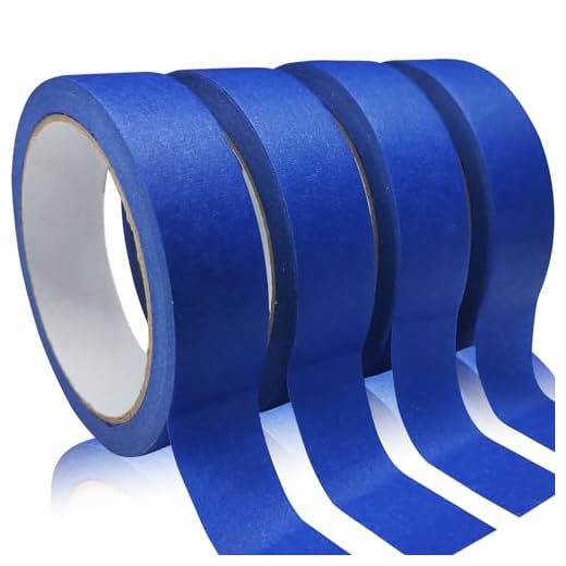 17+ Creative Outdoor Murals for Your Garden Shed 5 4 Rolls Premium Painters Tape, Blue Tape, Masking Tape, Paint Tape for Multi-Purpose, Painting, Painter's, DIY Crafts Arts (88yd =0.94IN*22yd*4) Decoration Labeling No Residue, Easy Removal
