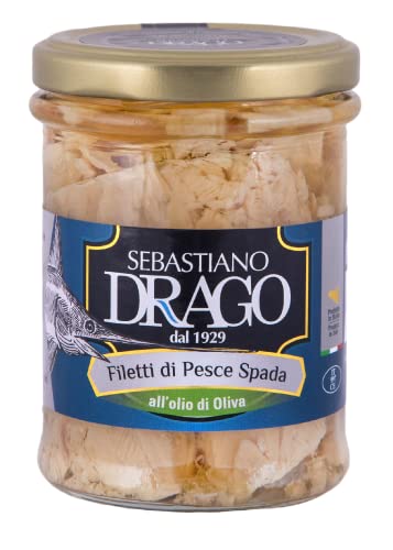 Filetes de Pez espada en Aceite de Oliva 200 gr