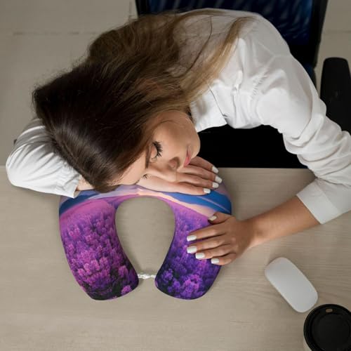 Almohada de viaje con espuma viscoelástica talla única miniatura 7