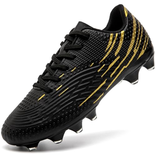 DimaiGlobal Kids Soccer Cleats Boys Girls Firm Ground