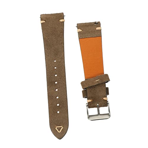 Correa de cuero para relojes Mikinona universal de hombre y mujer