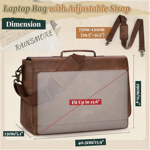 RAINSMORE Vintage Men's Messenger