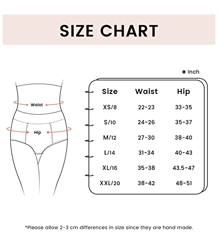 Tanstc Women’S Knickers – High Waist Cotton Underwear For Women, Soft Ladies Briefs With Tummy Support – Knickers For Women Multipack Of 5 - 7