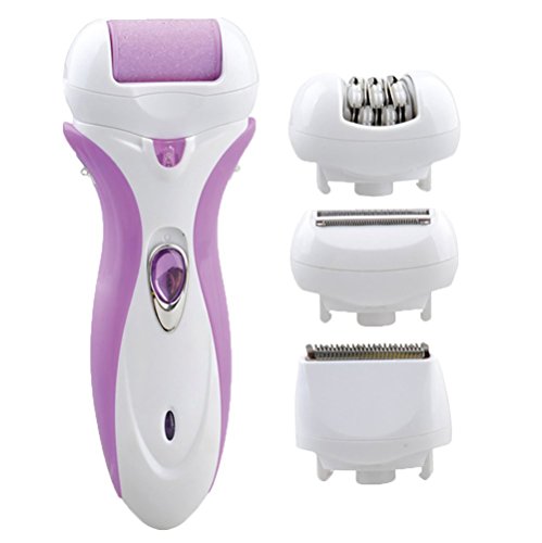 Electric Device Epilator,Callus Remover,Shaver,Hair Clipper Woman Lady Everyday Care Gently for All Kind of Skin Wonderful Gift (Magic Lavender)