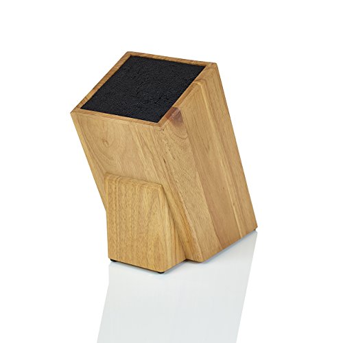 Kapoosh Dice Knife Block Light Oak