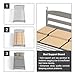 Imperius Mattress Support Wooden Bunkie Board/Bed Slats/Queen Bed Board Under Mattress Support(30
