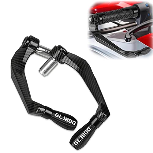 Protège-mains moto contre le vent et les chocs pour leviers Honda Goldwing GL1800 Nero