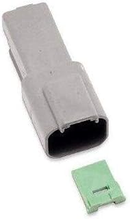 Namz Custom Cycle Deutsch Receptacle - 2-Pin - Gray