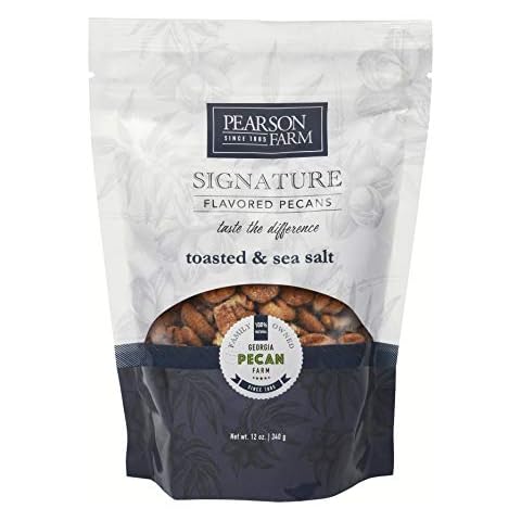 Pearson Farm Toasted & Sea Salt Pecans 12 oz. Cover