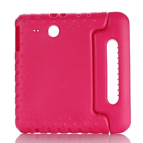 Funda de silicona para Samsung Galaxy Tab E 9.6 SM-T560 protección integral color rosa