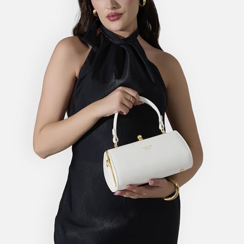 Image of Lavie Luxe Women's Marie Frame Satchel Bag | Satchel Handbag for Work | Ladies Purse | Stylish Shoulder Bag | Gift for Women