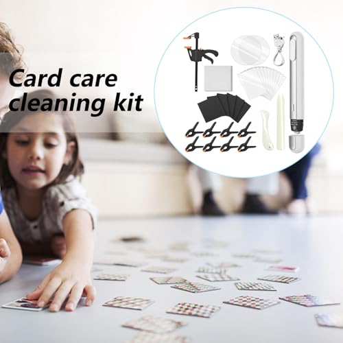 Juego de mantenimiento de tarjetas coleccionables multifuncionales con placas acrílicas 3