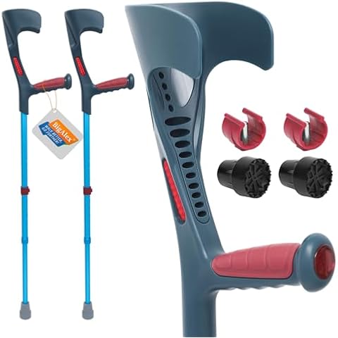 BigAlex Lightweight Forearm Crutches Cover