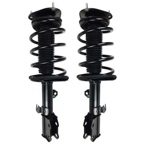 Front Shocks Absorbers for 2003 2004 2005 2006 2007 2008 Toyota Corolla Struts Complete Assembly w/Coil Spring Suspension Passenger Driver Side Struts Replace 172115 172114 by BocraVant - Used condition - US$89.38